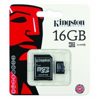 Paměťová karta KINGSTON micro SDHC 16GB class 10