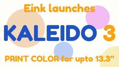 Eink uvádí na trh Kaleido 3 Print Color pro až 13,3″