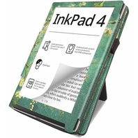 Ochranné pouzdro se stojánkem pro Pocketbook 743G Inkpad 4 a Pocketbook 743C Inkpad Color 2,3 - Apricot Flower