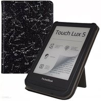 Pouzdro Fintie pro Pocketbook Touch HD 3/ Touch Lux 4/ Touch Lux 5/ Basic Lux 2/ Color/ Basic Lux 3/ s přihrádkou na karty, úchytem na ruku a Wake/Sleep - černé, noční obloha