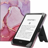 POUZDRO  PRO AMAZON KINDLE PAPERWHITE 5 2021, Růžový mramor